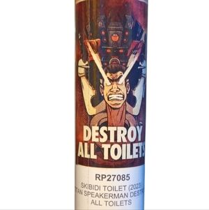Skibidi Destroy All Toilets Poster